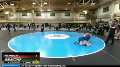 140 lbs Round 3 - Asher Batteiger, Stanley Wrestling Club vs Maksim Allen, Douglas Wrestling Club