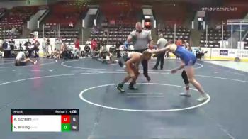 145 lbs Finals (2 Team) - Alex Schram, Rhino Elite vs Reese Willing, Bad Bass WC