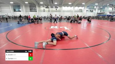 124 lbs Round Of 32 - Aiden Smith, Natick vs Emytt Corbin, Bristol CT