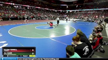 D1-157 lbs Champ. Round 1 - Eli Maier, Mt. Horeb/Barneveld vs Elijah Terrell, Slinger