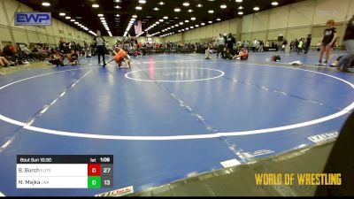 96 lbs Final - Blaze Burch, Oklahoma Elite 12U vs Noah Majka, LWA 12U