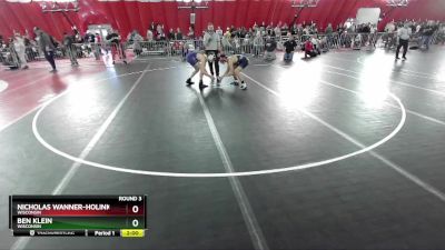 150 lbs Round 3 - Nicholas Wanner-Holinka, Wisconsin vs Ben Klein, Wisconsin