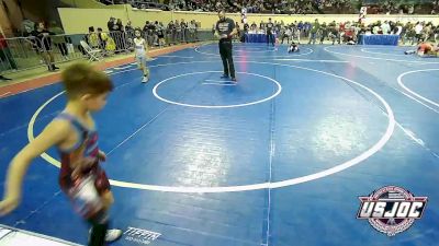 55 lbs Quarterfinal - Braydon Lopez, Proving Grounds Wrestling vs Nash Johnson, Greater Heights Wrestling