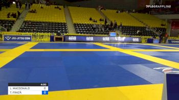 LOGAN MACDONALD vs THIAGO FRAZÃ 2020 Pan Kids Jiu-Jitsu IBJJF Championship