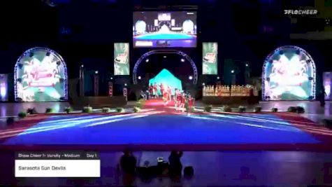 Sarasota Sun Devils [2020 Show Cheer 1- Varsity - Medium Day 1] 2020 Pop Warner National Cheer & Dance Championship