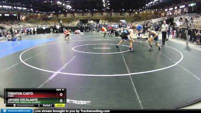 125 lbs Cons. Semi - Jayden Escalante, Roundtree Wrestling Academy vs Trenton Casto, TNWA