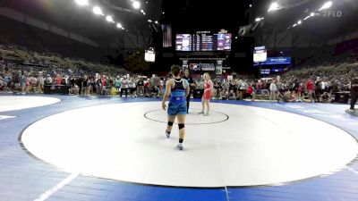 122 lbs Cons 32 #2 - Olivia Gill, Ohio vs Laura Ruiz Diaz, North Carolina