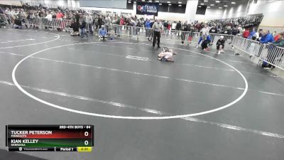 84 lbs Cons. Round 4 - Kian Kelley, Nebraska vs Tucker Peterson, Minnesota