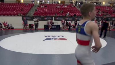 38 kg Cons 8 #2 - Ryker Pruett, Team Bucs - North Bend Wrestling Club vs Brand'n Edstrom, Team Idaho Wrestling Club