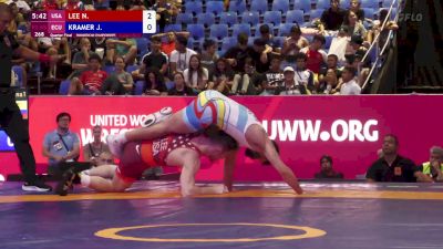 65 kg Quarterfinal - Nick Lee, USA vs Joshua Kramer, ECU