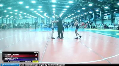 86 lbs Rd# 2 -10:15am Friday - Sophia Lazaro, Cali Pink vs Natalie Smith, Maryland Gold