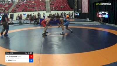 65 kg Rnd Of 16 - Nicholas Dardanes, TMWC vs Joey Ward, Sunkist Kids Wrestling Club