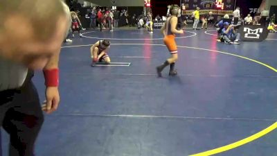 82 lbs Round Of 16 - Aiden Rafferty, Brookville vs Deacon Hicks, South Williamsport