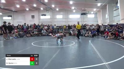 102 lbs Pools - Jadiel Mercado, Lumberyard (NY) vs Donovan Quinn, Michigan Mayhem