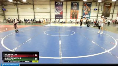 96 lbs Rd# 5- 3:45pm Friday Final Pool - Hunter Kapitula, Scorpions vs Ayden Picchi, PA White