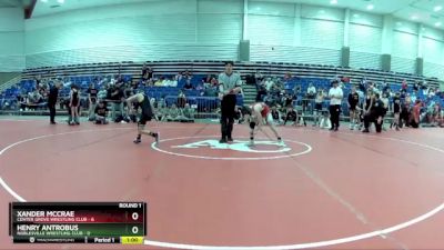 80 lbs Round 1 (6 Team) - Henry Antrobus, Noblesville Wrestling Club vs Xander McCrae, Center Grove Wrestling Club