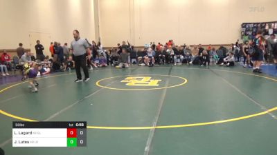 50 lbs Rr Rnd 1 - Luke Lagard, Gladiators K-8 vs Jeffrey Lutes, Louisville WC K-8