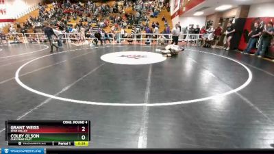 170 lbs Cons. Round 4 - Colby Olson, Cheyenne East vs Grant Weiss, Star Valley