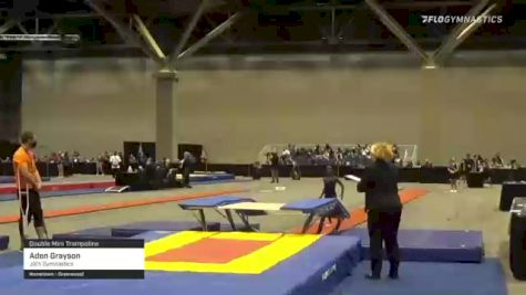 Aden Grayson - Double Mini Trampoline, Jill's Gymnastics - 2021 USA Gymnastics Championships