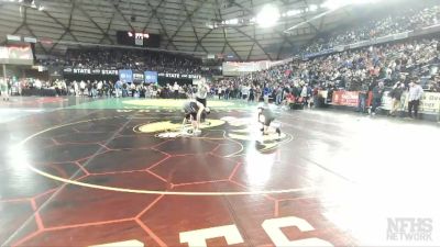 4A 106 lbs Champ. Round 1 - Jaxon McAtee, Skyview vs Joshua Hall, Mt. Si