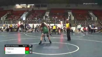167 lbs Semis & 1st Wrestleback (8 Team) - Trammel Robinson, MI Pitbulls vs Eian Rush, Michigan Bulldogs