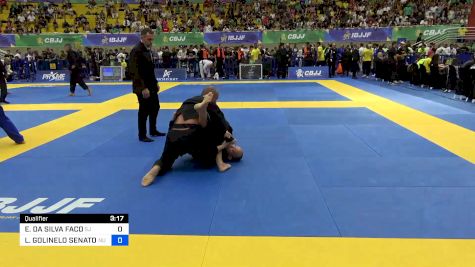 ELTON DA SILVA FACO vs LEONARDO GOLINELO SENATORE 2024 Brasileiro Jiu-Jitsu IBJJF