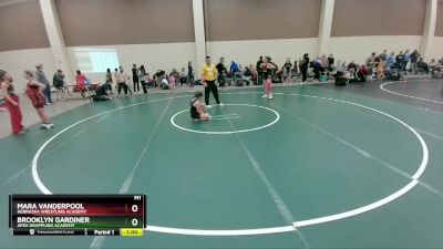 101-103 lbs Round 3 - Mara Vanderpool, Nebraska Wrestling Academy vs Brooklyn Gardiner, Apex Grappling Academy