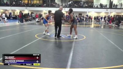 170 lbs Champ. Round 1 - Mackenzie Konanz, Aurora University vs Tia Leahy, Tiffin University