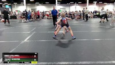 96 lbs Round 3 (4 Team) - Tommy Wurster, POWA vs Mikey Stillwell, PA Alliance