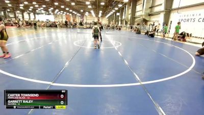 60 lbs Rd# 4- 2:00pm Friday Final Pool - Carter Townsend, Maryland BLACK vs Garrett Raley, Olympia