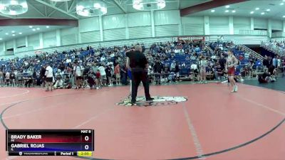 113 lbs Champ. Round 2 - Brady Baker, MI vs Gabriel Rojas, IL