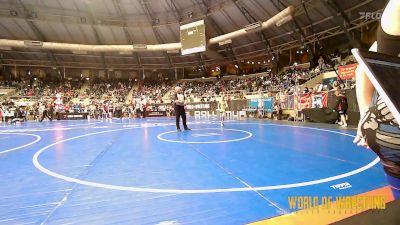 90 lbs Round Of 32 - Bode Bratsburg, Nebraska Boyz vs Kyus Eulitt, Miami Wrestling Club