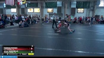 96 lbs Round 4 (6 Team) - Thomas Potsko, Mat Assassins vs Kyle Yanuciello, Vougar`s Honors