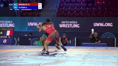 61 kg Repechage #3 - Georgi Vangelov, Bulgaria vs Arman Eloyan, France