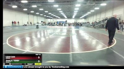 107 lbs Semifinal - Leah San, Nampa vs Dahlia Yerby, Emmett