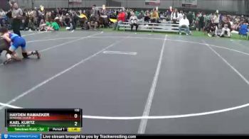 132 lbs Round 2 (4 Team) - Kael Kurtz, Iowa Black vs Hayden Ramaeker, Montana Silver