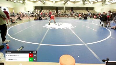 131 lbs Rr Rnd 6 - Alex Harriman, Maine Trappers vs Caden Smith, Doughboy