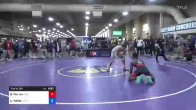 74 kg Rnd Of 128 - Dellton Warren, Rise Wrestling vs Anthony White, Skwc-rtc