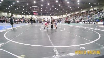 75 lbs Round Of 16 - Eva Torres, Chagolla Trained vs Jadalynn Martinez, Hermiston Wrestling