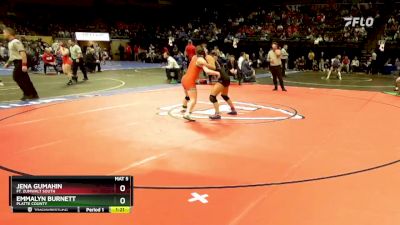 125 Class 2 lbs Semifinal - Jena Gumahin, Ft. Zumwalt South vs EmmaLyn Burnett, Platte County