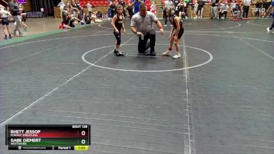 44-48 lbs Cons. Round 1 - Gabe Diemert, Westshore vs Rhett Jessop, Pursuit Wrestling