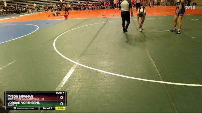 150 lbs Quarterfinals (8 Team) - Jordan Vortherms, F/MCC vs Tyson Newman, STMA (St. Michael/Albertville)