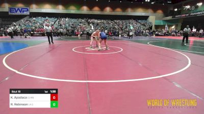 136 lbs Quarterfinal - Kaylee Apodaca, Columbia vs Rilley Robinson, La Grande Girls