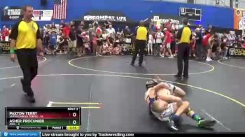 75 lbs Quarterfinals (8 Team) - Asher Procunier, ARES vs Paxton Terry, Untouchables Purple