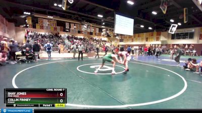 195 lbs Cons. Round 7 - Collin Finney, Poway vs Shay Jones, Pine Creek