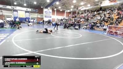 138 lbs Cons. Round 4 - LEONARDO GUERRERO, Mayfair vs Christopher Guerreo, Hesperia