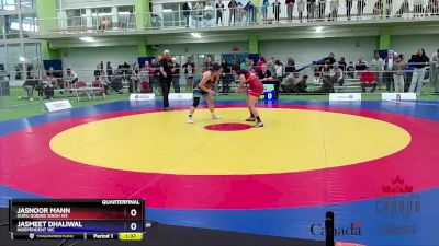 69kg Quarterfinal - Jasnoor Mann, Guru Gobind Singh WC vs Jasmeet Dhaliwal, Independent WC