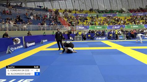 ESTEVAM FERREIRA DA COSTA JR. vs WANDERSON ALEXANDER GUADACHOLI 2024 Brasileiro Jiu-Jitsu IBJJF