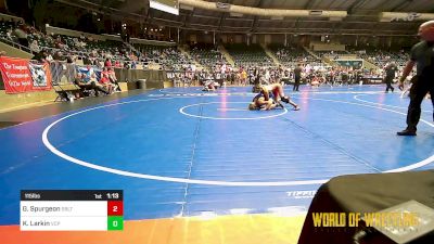 115 lbs Semifinal - Konner Larkin, Valiant Prep vs Gage Spurgeon, Sebolt Wrestling Academy