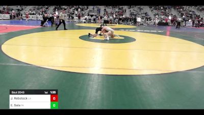 120 lbs Round Of 128 - Jonas Rebstock, LA vs Evan Sala, PA